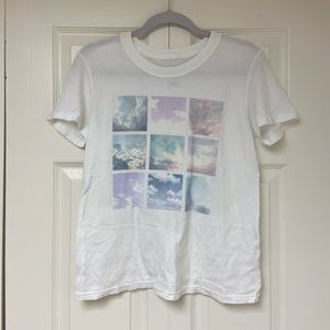 Pacsun cloud graphic tee